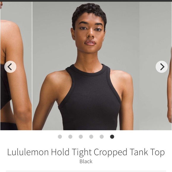 lululemon athletica Tops - NWT Lululemon hold tight crop tank size 6